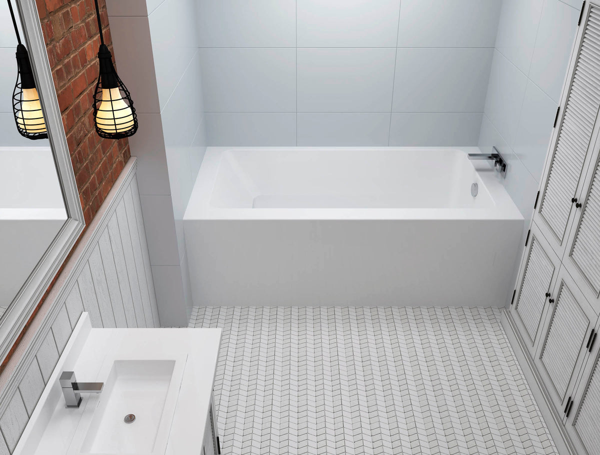 Oceania Loft 6631 Bathtub 66" x 31" x 22" - Alcove, Corner or Back-to-Wall