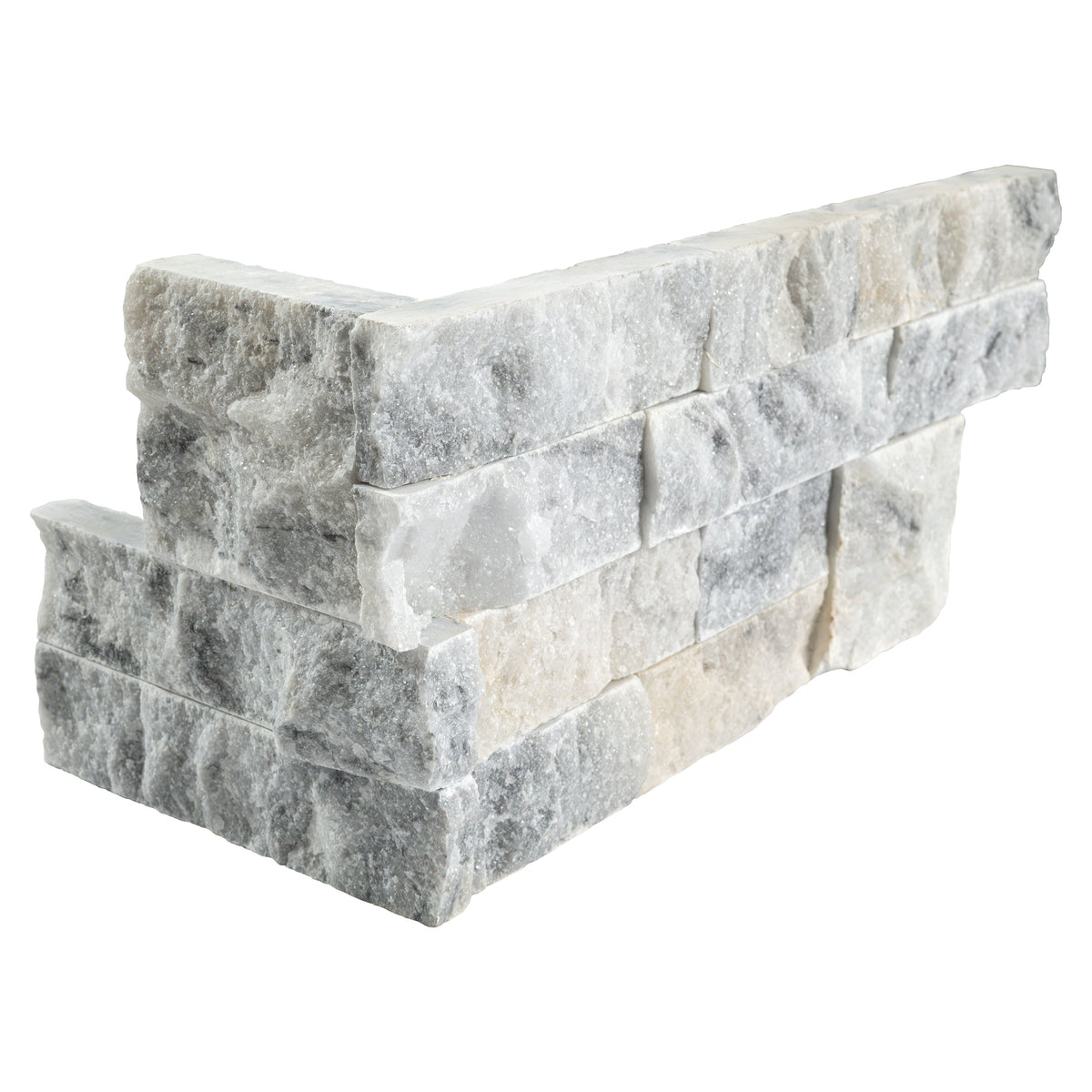 MSI Arabescato Carrara stacked stone 6 x 18 (LPNLMARACAR618COR)