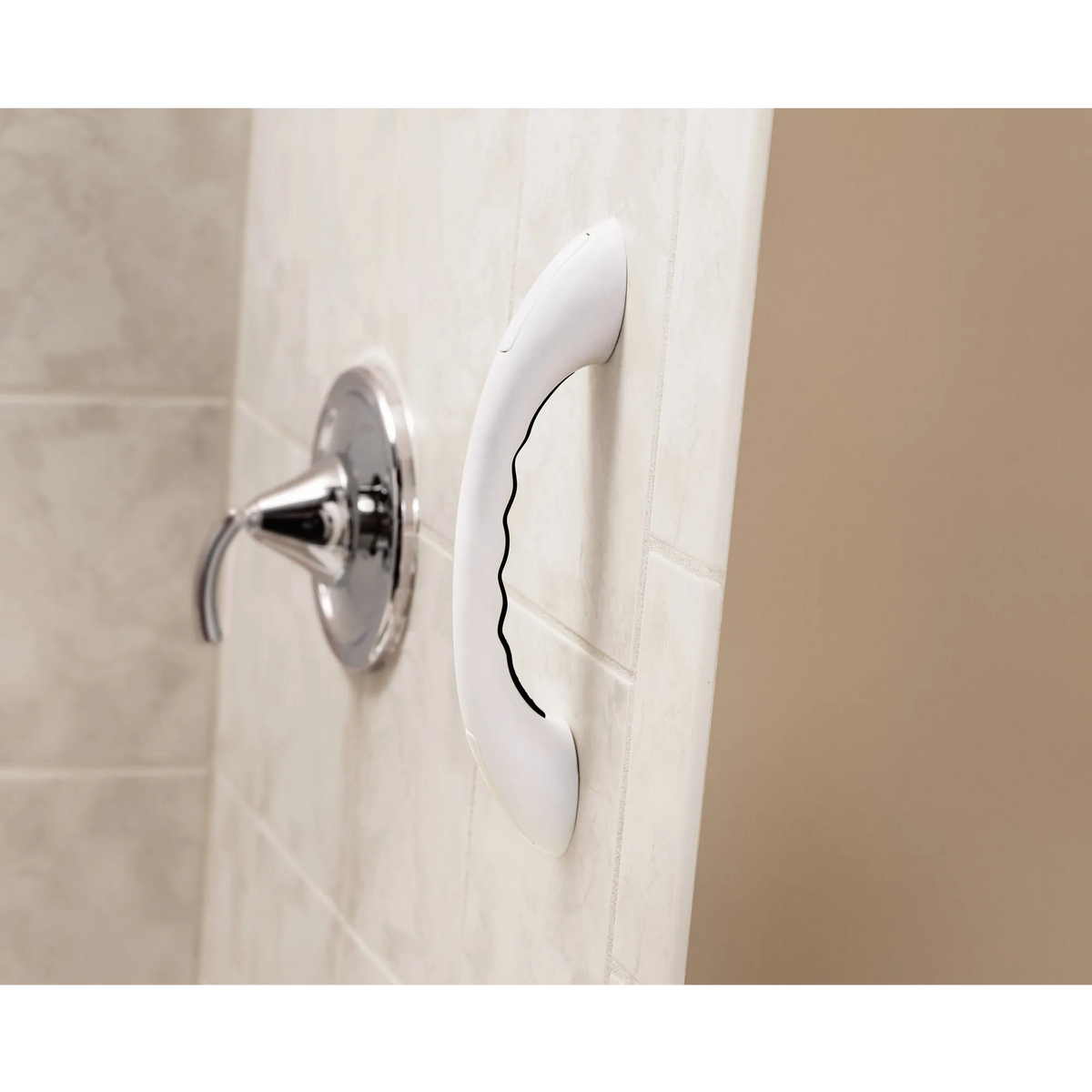 Moen Home Care 9" Designer Bathroom Hand Grip LR2250D in Glacier (LR2250DW) - view 2