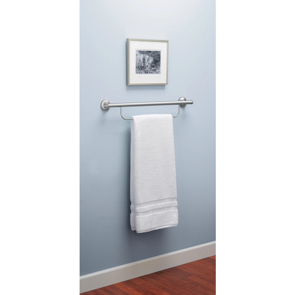 Moen Home Care 24" Grab Bar With Towel Bar LR2350D in Chrome (LR2350DCH) - view 4