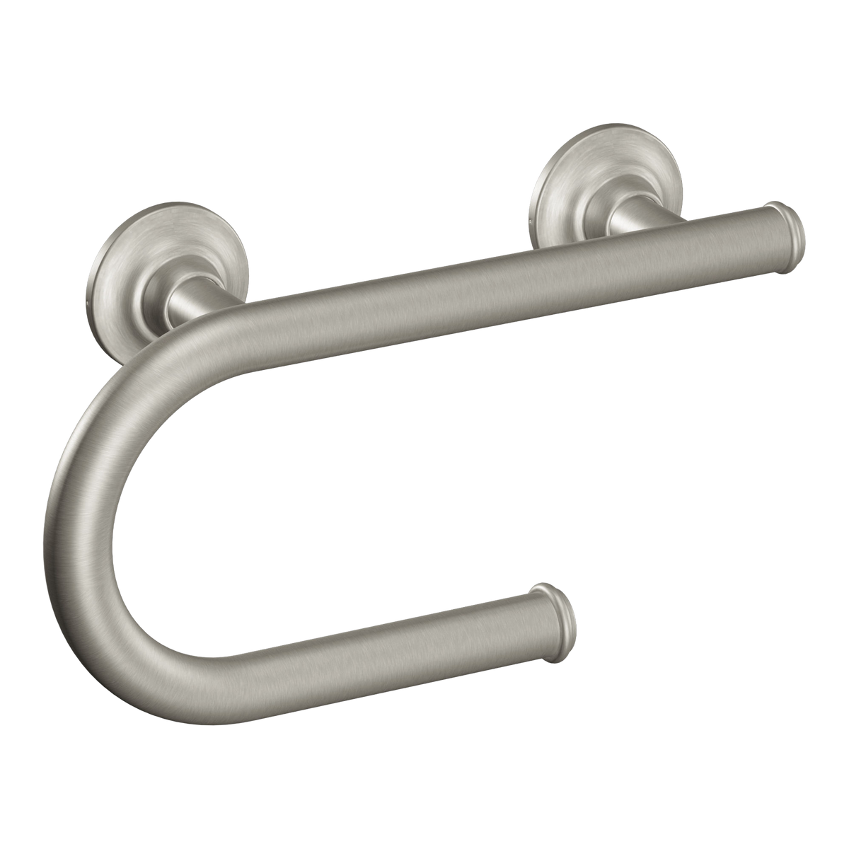 Moen 8" Grab Bar With Accessories LR2352D in Brushed Nickel (LR2352DBN)