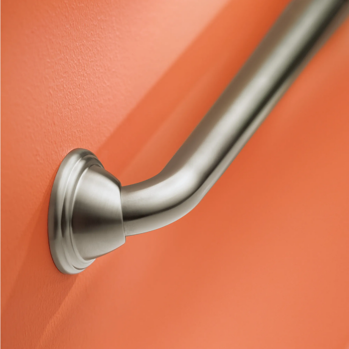 Moen Home Care 16" Designer Grab Bar LR8716D2 in Brushed Nickel (LR8716D2BN) - view 2