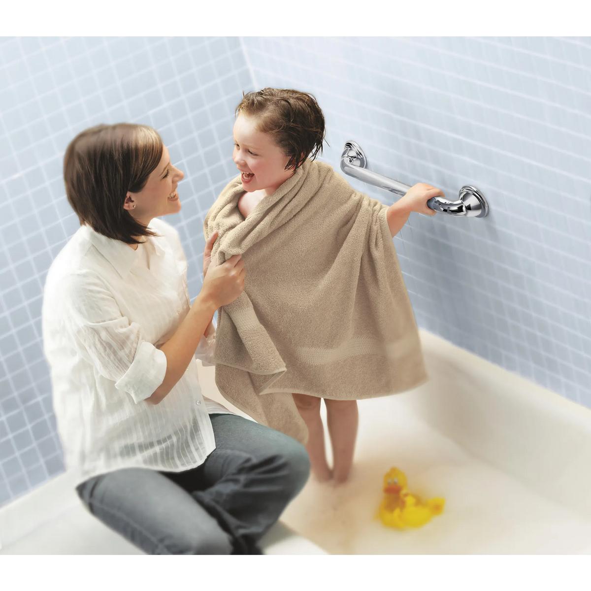 Moen Home Care 16" Designer Grab Bar LR8716D2 in Chrome (LR8716D2CH) - view 3