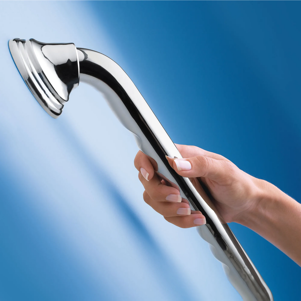 Moen Home Care 24" Designer Grab Bar LR8724D3G in Chrome (LR8724D3GCH) - view 2