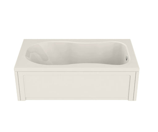 Topaz 6036 Acrylic Alcove End Drain Bathtub in Biscuit - Plumbing Market