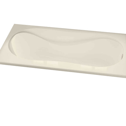 Cocoon 6032 Acrylic Drop-in End Drain Bathtub in Bone - Plumbing Market