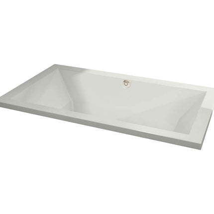 Aiiki 7242 Acrylic Drop-in Center Drain Bathtub in White - Plumbing Market
