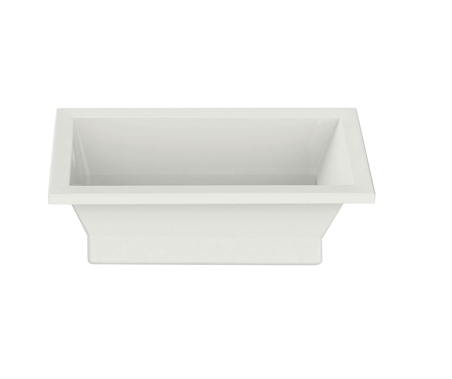 Aiiki 6636 Acrylic Drop-in End Drain Bathtub in White - Plumbing Market
