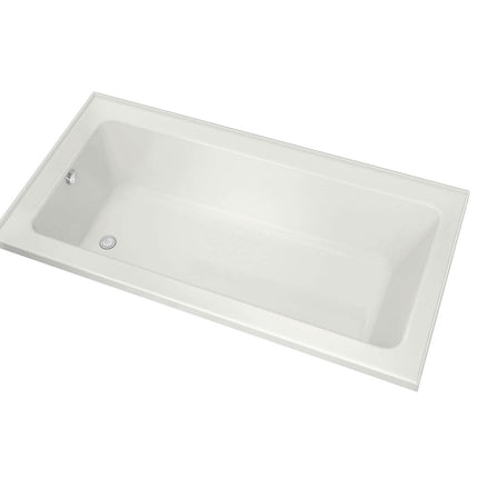 Pose 6636 IF Acrylic Alcove Left-Hand Drain Bathtub in White - Plumbing Market