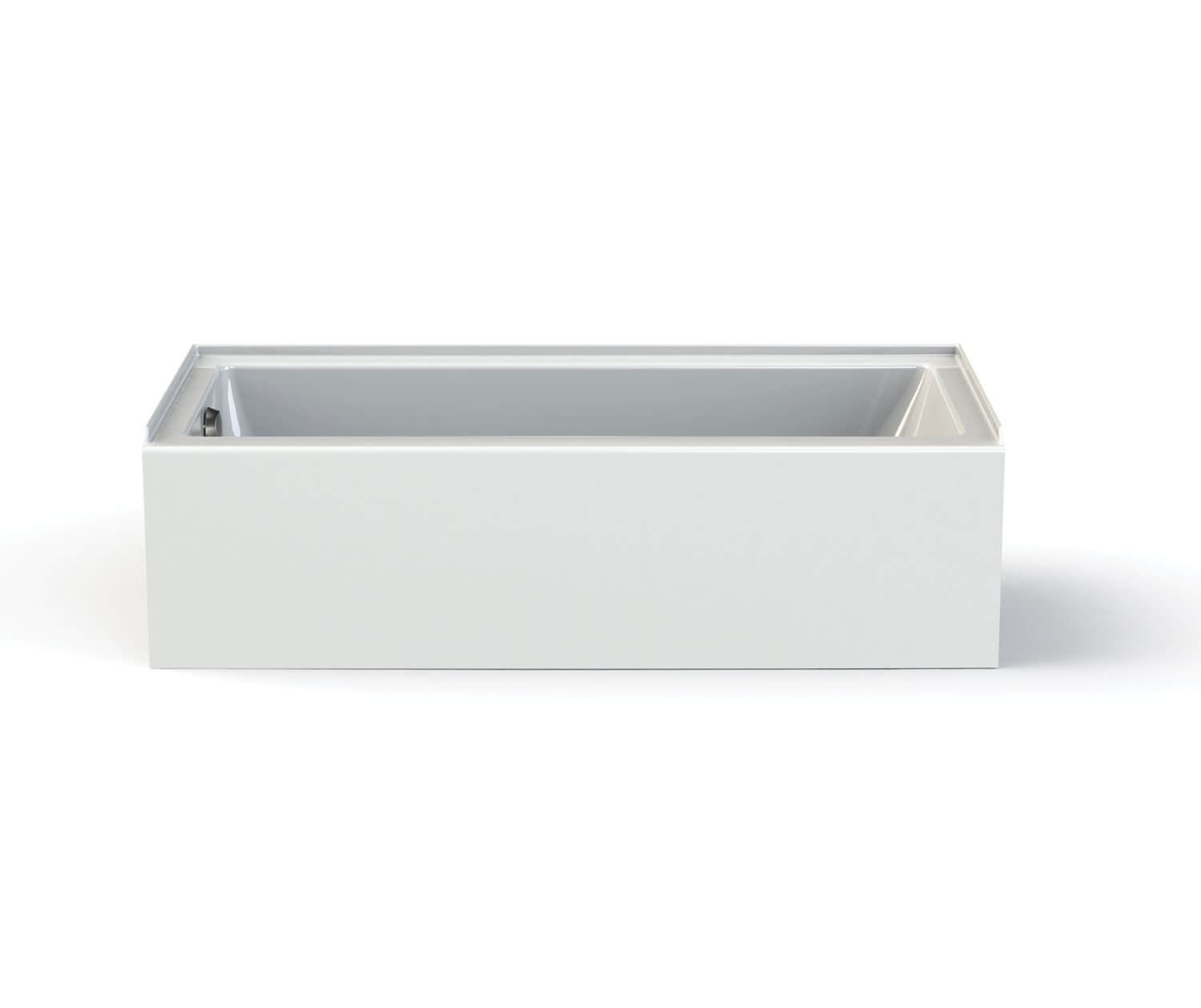 Rubix Access 6030 Acrylic Alcove Left-Hand Drain Bathtub in White - Plumbing Market