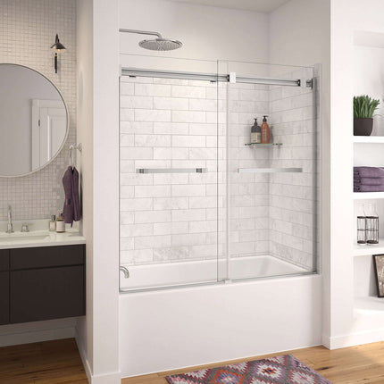 Nomad 6032 AFR AcrylX Alcove Left-Hand Drain Bathtub in White - Plumbing Market