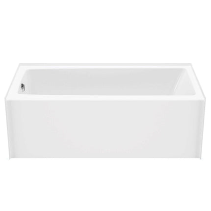 Nomad 6032 AcrylX Alcove Left-Hand Drain Bathtub in White - Plumbing Market