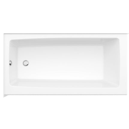 Mackenzie Corner 6030 AcrylX Corner Left-Hand Drain Bathtub in White - Plumbing Market
