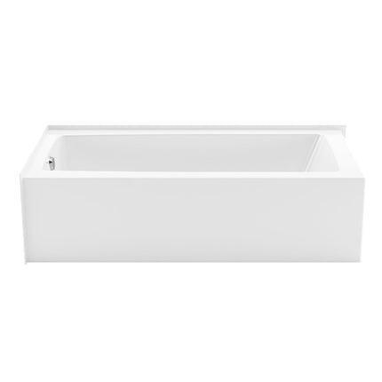 Mackenzie Corner Access 6030 AcrylX Corner Left-Hand Drain Bathtub in White - Plumbing Market