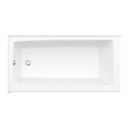 Nomad Corner 6032 AcrylX Corner Left-Hand Drain Bathtub in White - Plumbing Market