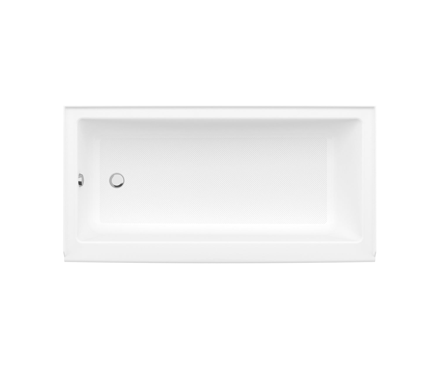 Bosca Access 6030 Acrylic Alcove Left-Hand Drain Bathtub in White - Plumbing Market