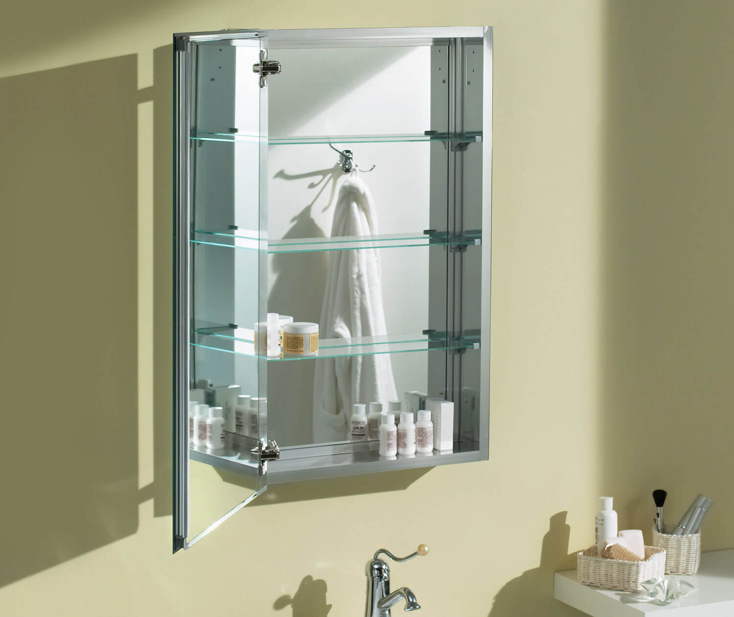 Maax SV1830 Medicine Cabinet in Chrome 124903-800-084-000 - Plumbing Market