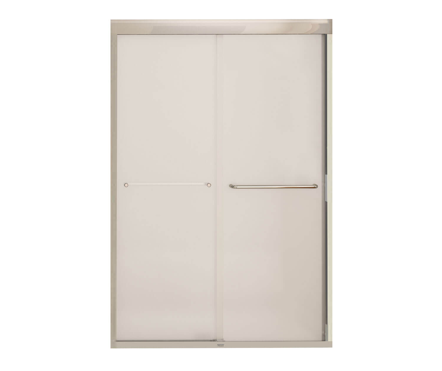 Kameleon 43-47 x 71 in. 6 mm Bypass Shower Door for Alcove Installation with Frosted glass in Chrome - Plumbing Market