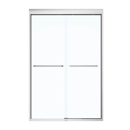 Kameleon 43-47 x 71 in. 8 mm Bypass Shower Door for Alcove Installation with Clear glass in Chrome - Plumbing Market