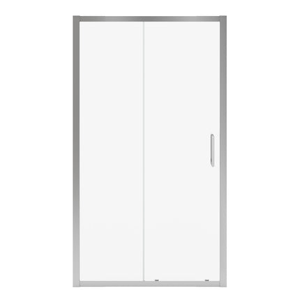 Connect Pro 43 ½-45 x 76 in. 6mm Sliding Shower Door for Alcove Installation with Clear glass in Chrome - Plumbing Market