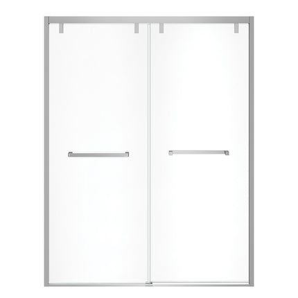 Uptown 56-59 x 76 in. 8 mm Bypass Shower Door for Alcove Installation with Clear glass in Chrome - Plumbing Market