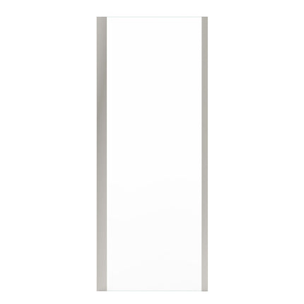 Maax Uptown Return Panel for 32 in. Base with Clear glass in Brushed Nickel 135327-900-305-000 - Plumbing Market