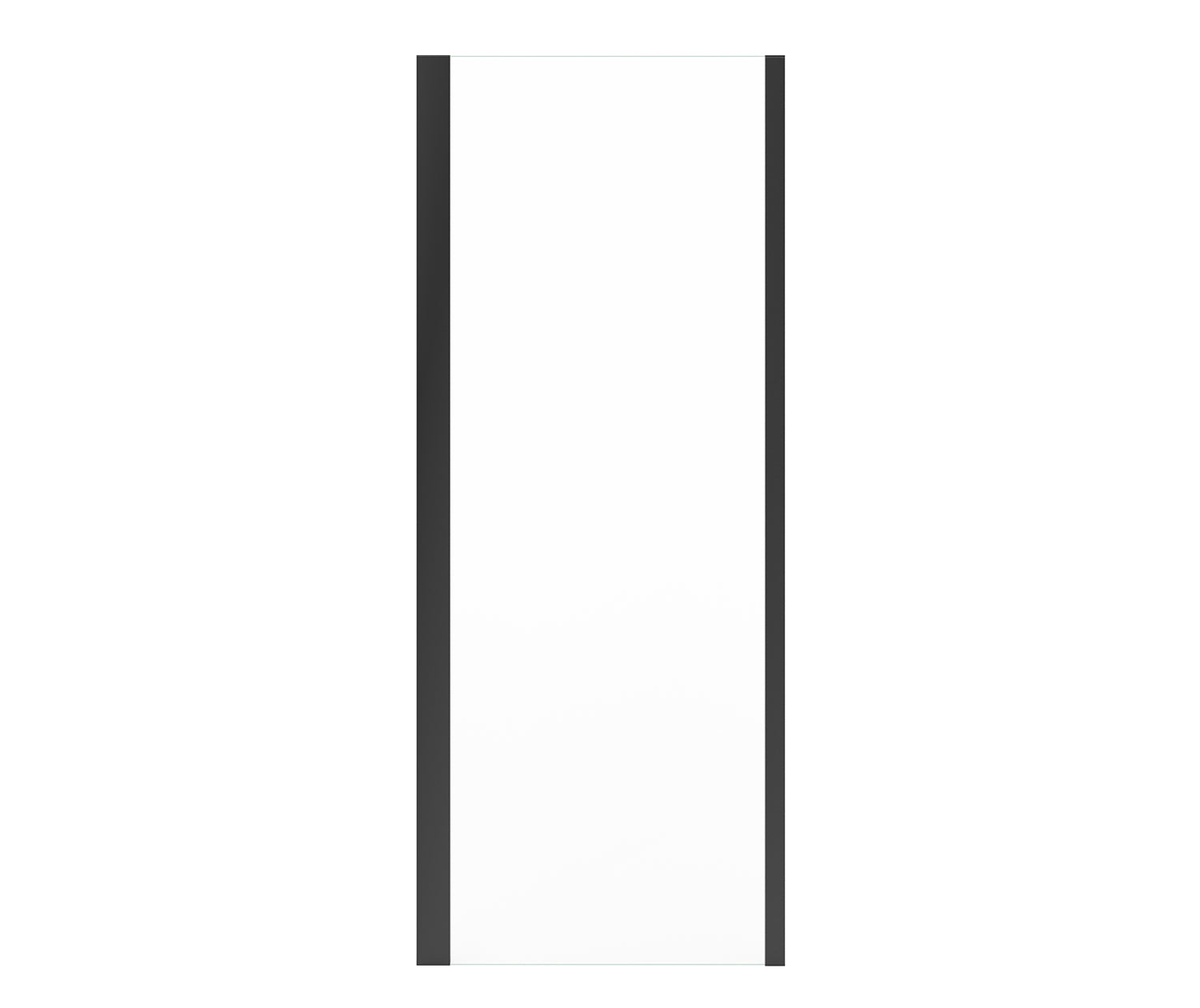 Maax Uptown Return Panel for 36 in. Base with Clear glass in Matte Black 135328-900-340-000 - Plumbing Market