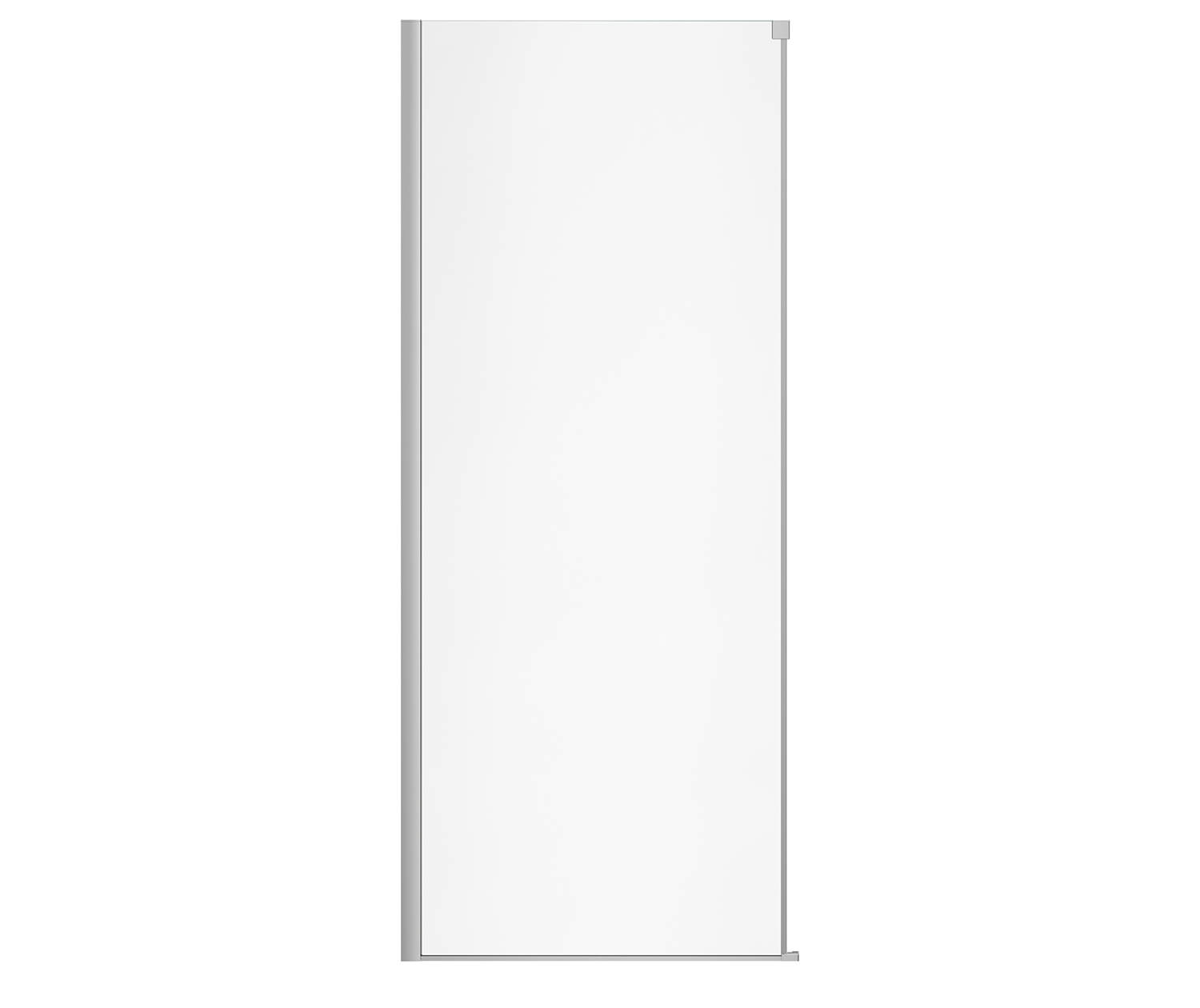 Nebula Return Panel for 36 in. Base with Clear glass in Chrome - Plumbing Market