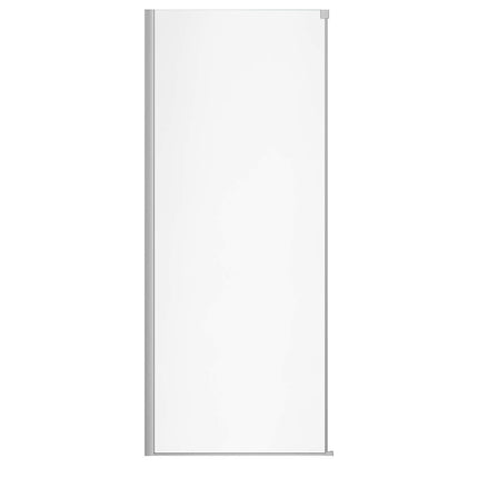Nebula Return Panel for 36 in. Base with Clear glass in Chrome - Plumbing Market