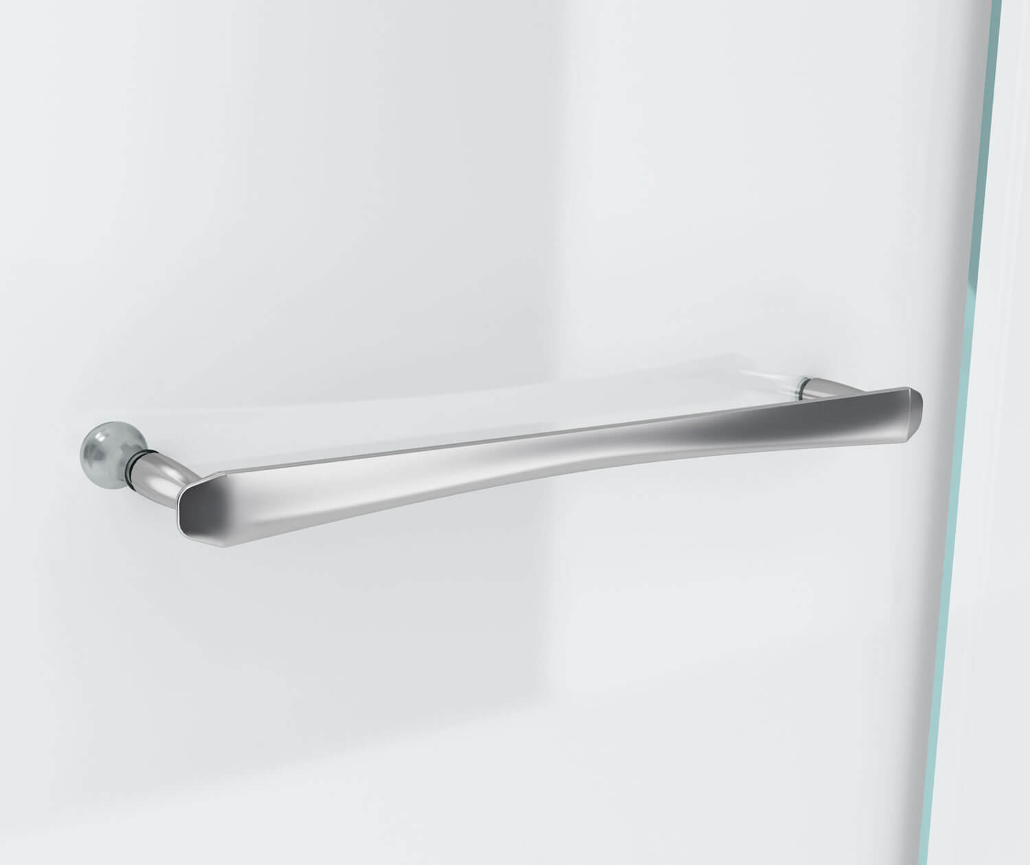 Reveal 71 56-59 x 71 ½ in. 8mm Pivot Shower Door for Alcove Installation with Clear glass in Chrome - Plumbing Market