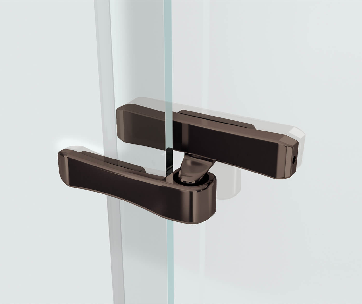 Reveal 71 32 ½-35 ½ x 71 ½ in. 8mm Pivot Shower Door for Alcove Installation with Clear glass in Dark Bronze - Plumbing Market