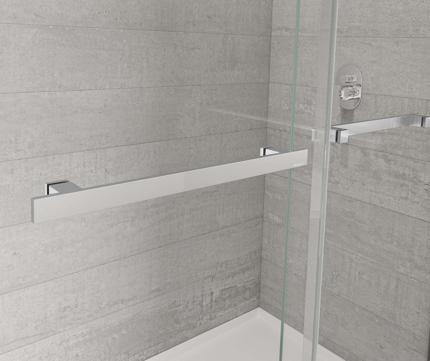 Duel Alto 44-47 X 78 in. 8mm Bypass Shower Door for Alcove Installation with GlassShield® glass in Chrome - Plumbing Market