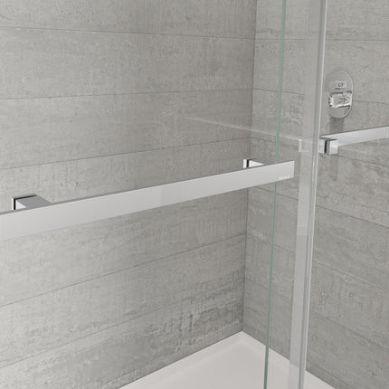 Duel Alto 44-47 X 78 in. 8mm Bypass Shower Door for Alcove Installation with GlassShield® glass in Chrome - Plumbing Market