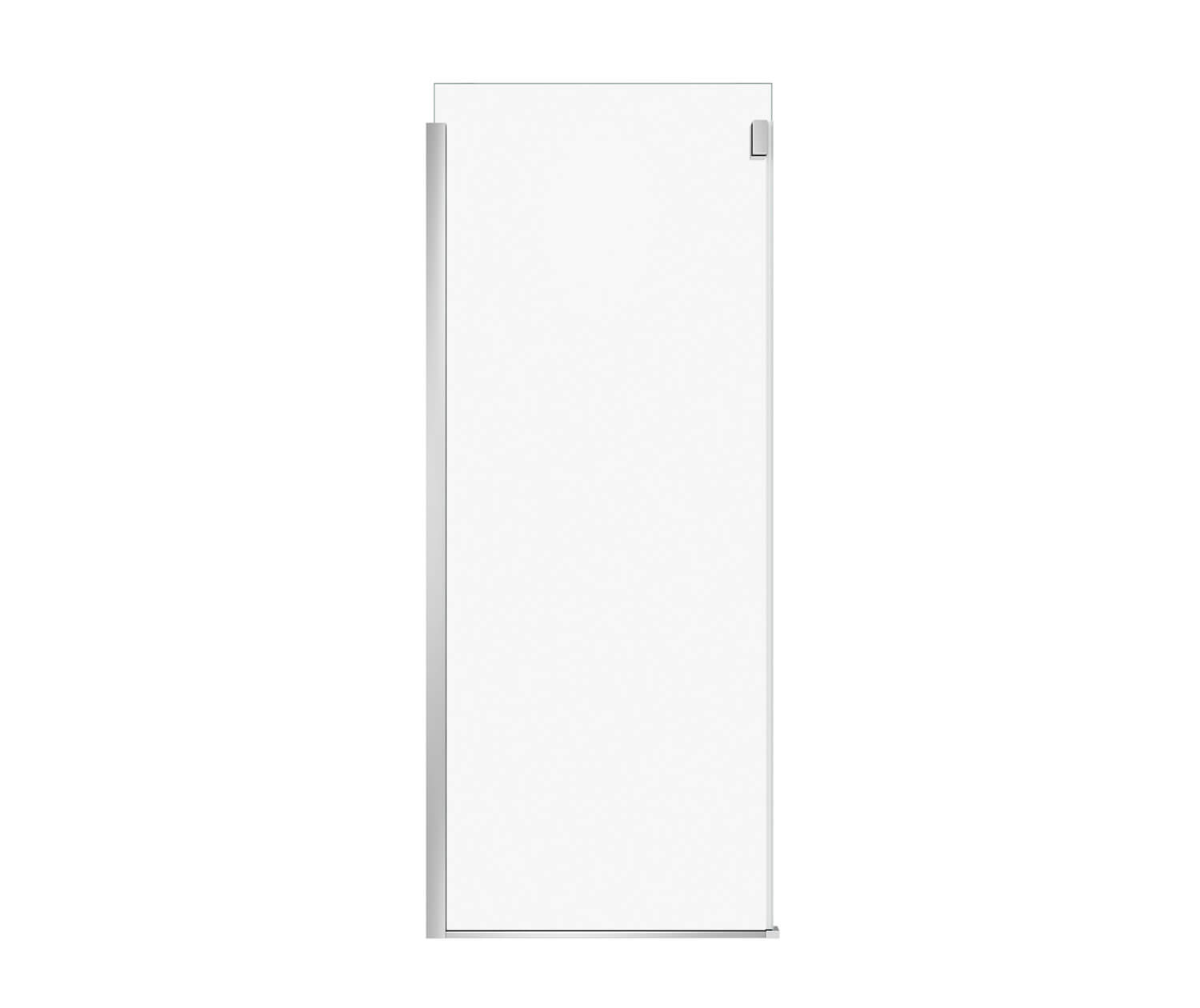 Duel and Inverto Return Panel for 36 in. Base with Clear glass in Chrome - Plumbing Market