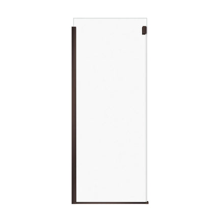 Duel and Inverto Return Panel for 34 in. Base with Clear glass in Dark Bronze - Plumbing Market