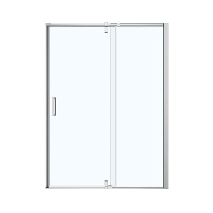 ModulR 60 x 78 in. 8 mm Pivot Shower Door for Alcove Installation with Clear glass in Chrome - Plumbing Market