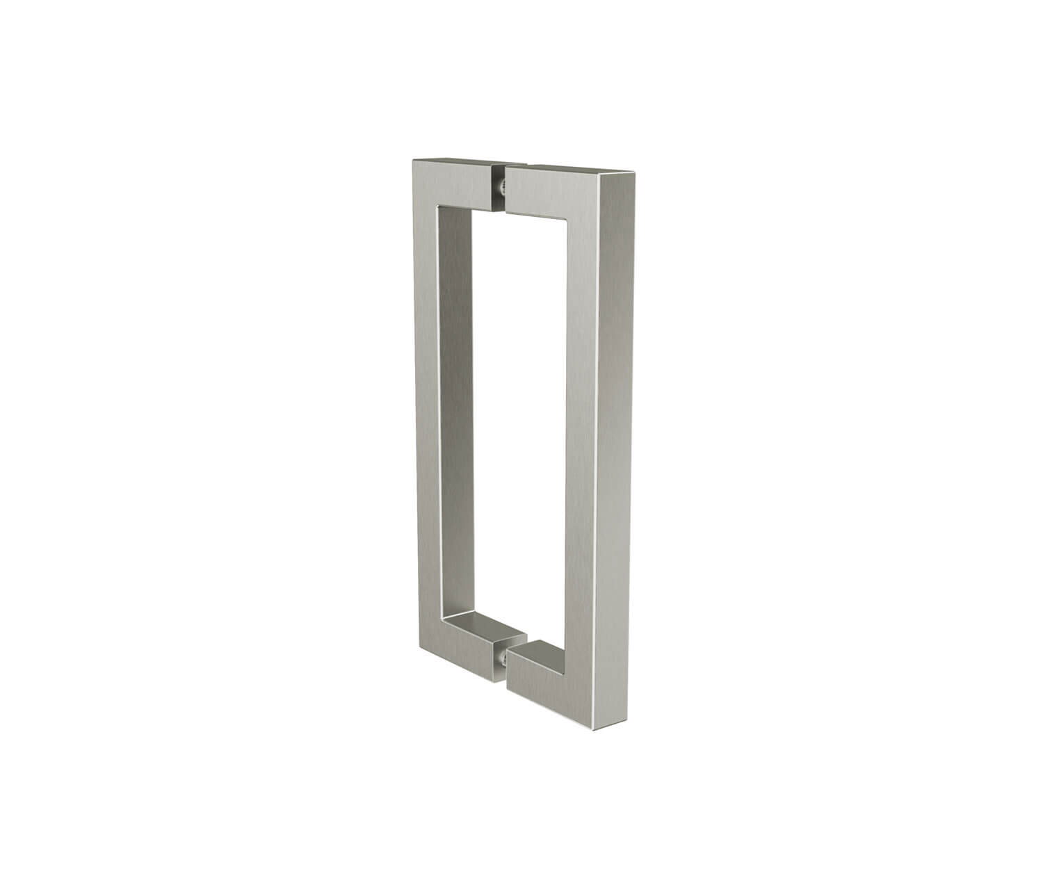 ModulR 48 x 34 x 78 in. 8mm Pivot Shower Door for Wall-mount Installation with Clear glass in Brushed Nickel - Plumbing Market