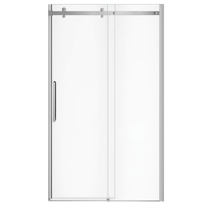 Halo Pro 44 ½-47 x 78 ¾ in. 8mm Sliding Shower Door for Alcove Installation with Clear glass in Chrome - Plumbing Market