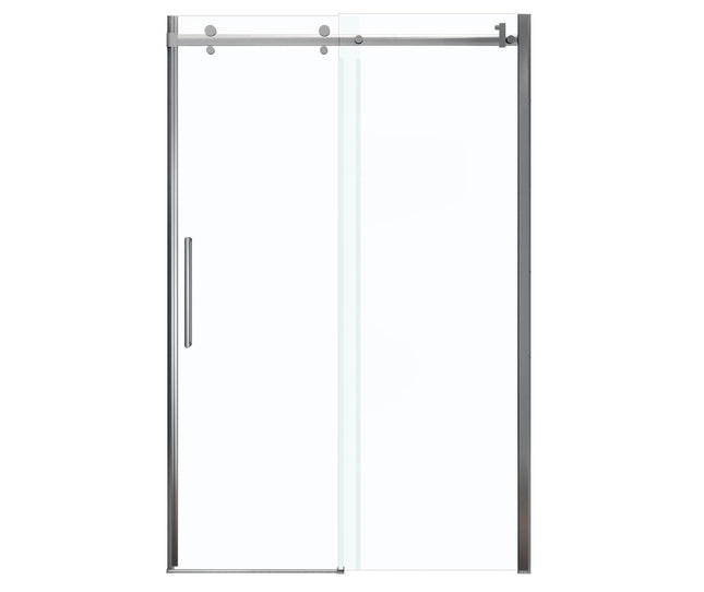 MAAX Halo 44 ½-47 x 78 ¾ in. 8mm Sliding Shower Door for Alcove Installation with Clear glass in Chrome Maax