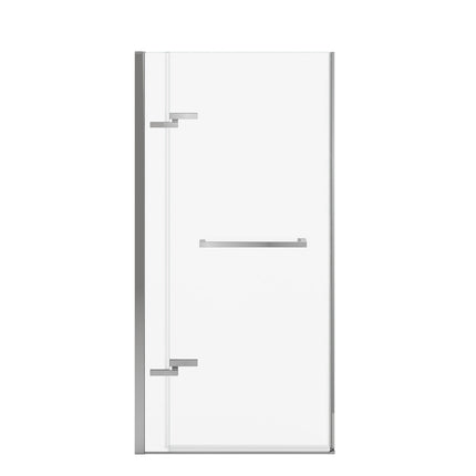 Reveal Sleek 71 32 1/2-35 1/2 x 71 1/2 in. 8mm Pivot Shower Door for Alcove Installation with Clear glass in Chrome - Plumbing Market