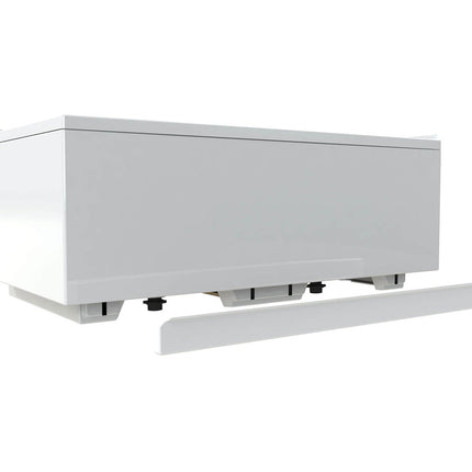 ModulR 6032 (Without Armrests) Acrylic Wall Mounted Left-Hand Drain Bathtub in White - Plumbing Market