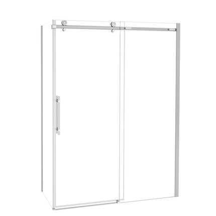 Odyssey SC 60" x 32" x 78" 8mm Sliding Shower Door for Corner Installation with Clear glass in Chrome - Plumbing Market