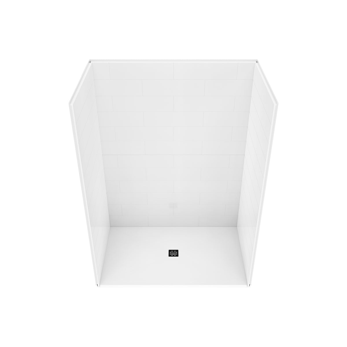 Maax Acolyte 6238 - NBC Alberta Compliant Alcove Five-Piece Shower with ABS Center Drain in Chrome and Left Soap Dish - image 28