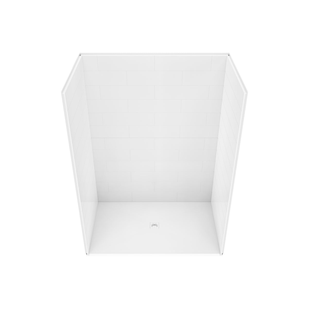Maax Acolyte 6238 - NBC Alberta Compliant Alcove Five-Piece Shower with ABS Center Drain in Chrome and Left Soap Dish - image 35