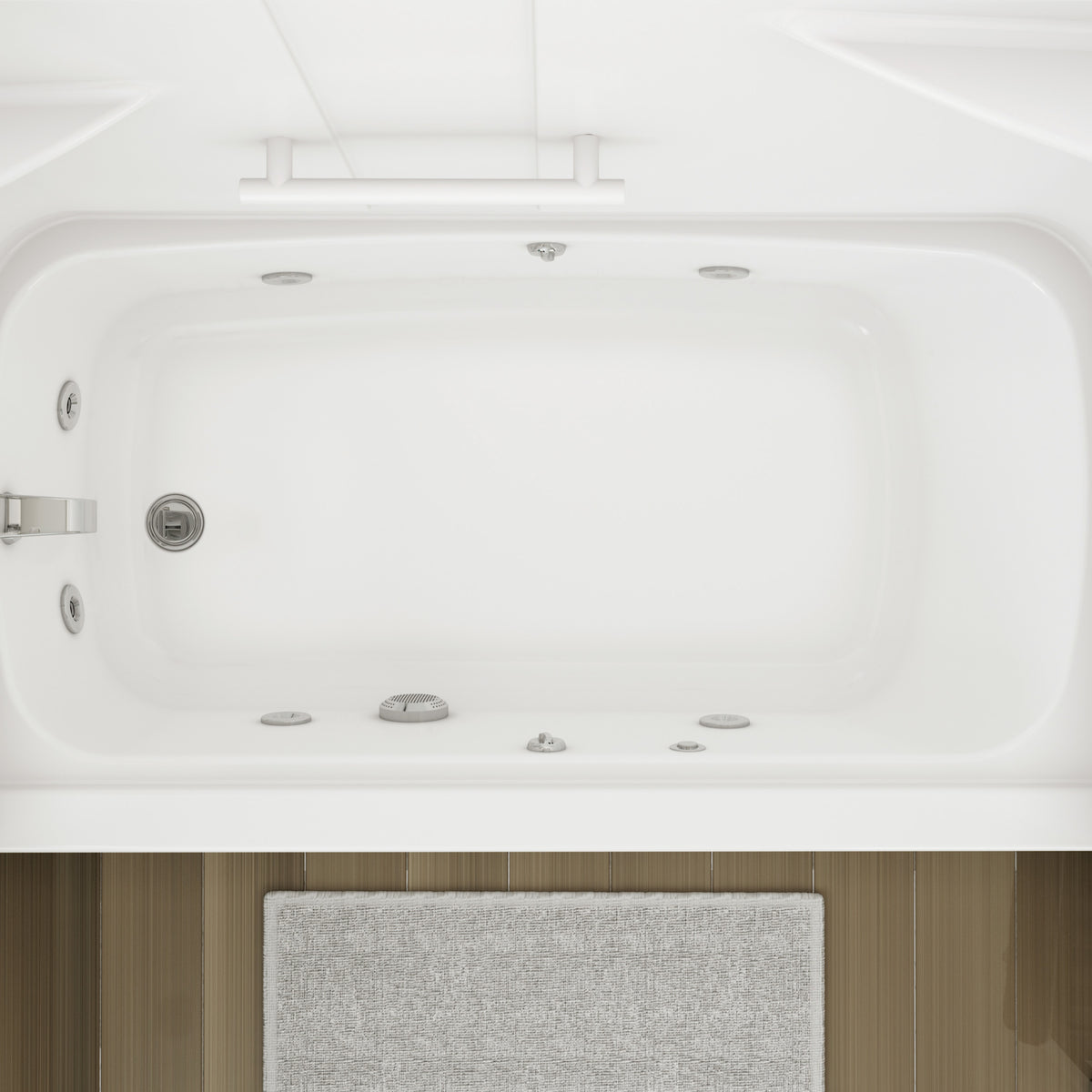 Maax Allia TS-6032 Acrylic Alcove Two-Piece Tub Shower in White - image 10