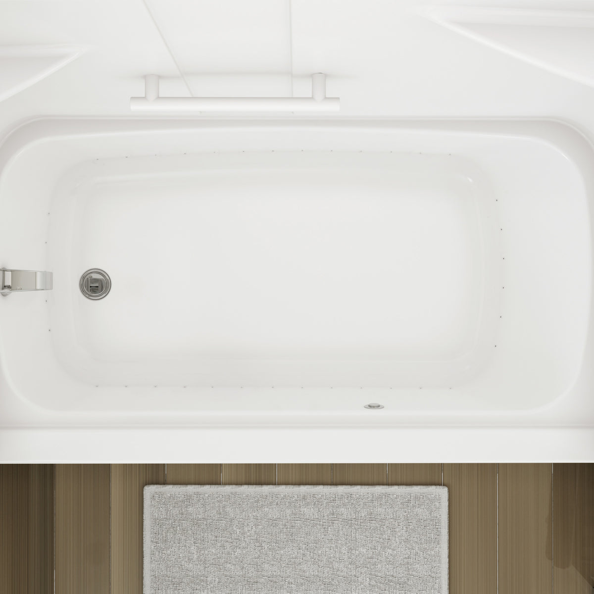 Maax Allia TS-6032 Acrylic Alcove Two-Piece Tub Shower in White - image 11