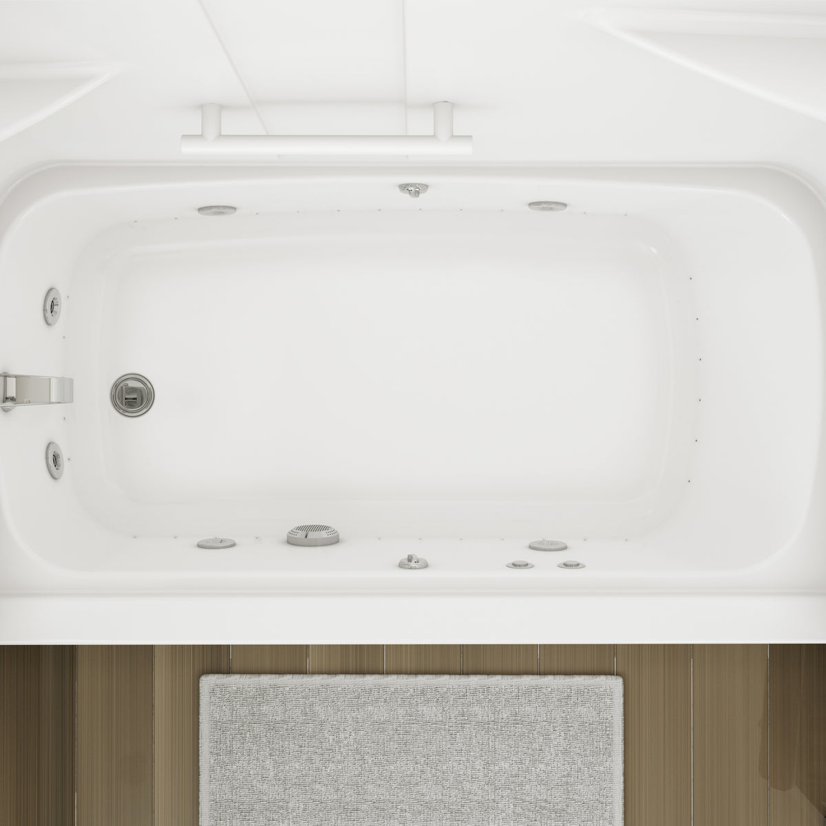Maax Allia TS-6032 Acrylic Alcove Two-Piece Tub Shower in White - image 12