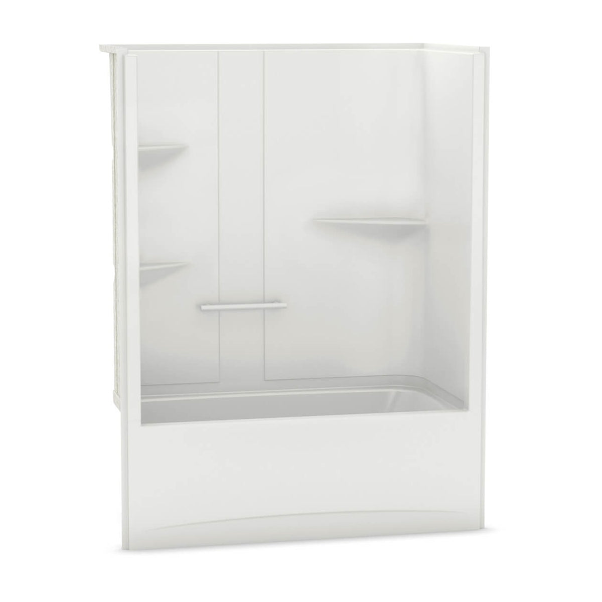 Maax Allia TS-6032 AFR Acrylic Alcove One-Piece Tub Shower in White - image 2