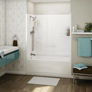 Maax Allia TS-6032 AFR Acrylic Alcove Two-Piece Tub Shower in White