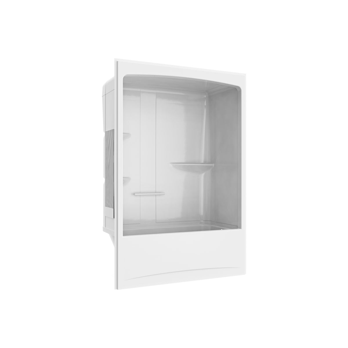 Maax Allia TSR-6032 Acrylic Alcove One-Piece Tub Shower in White - image 9